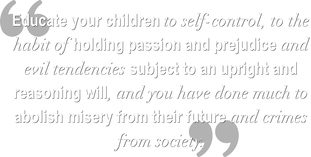 Ben Franklin's Advice on Educating Children