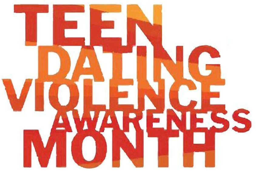 Teen Dating Violence Awareness Month Logo Text